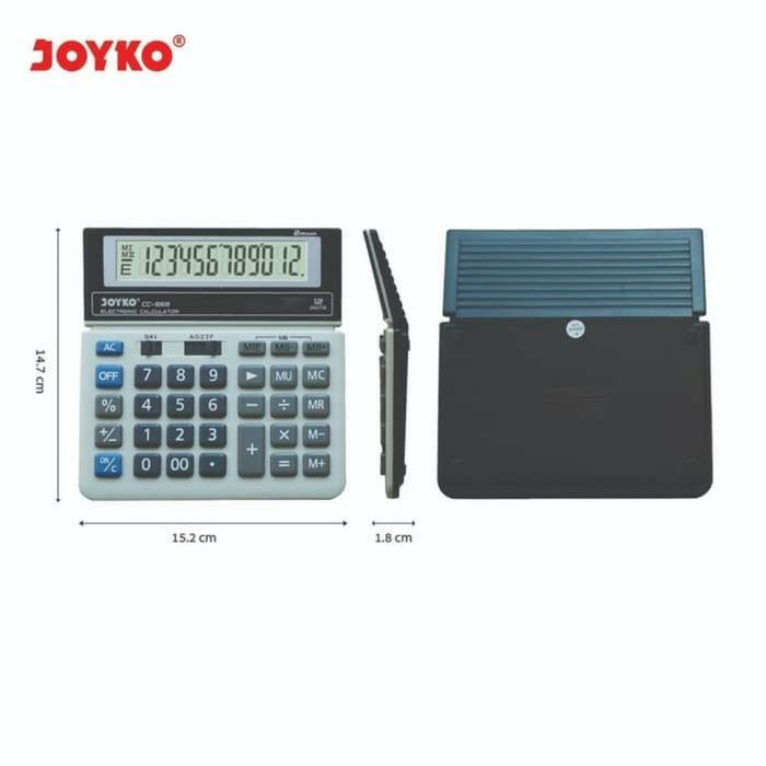 

calculator / kalkulator joyko 12 digit (cc-868) kode 1350