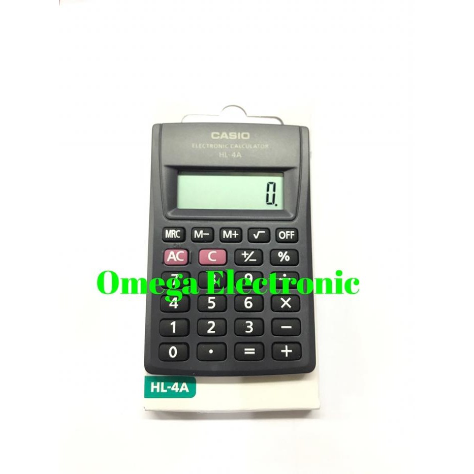 

casio hl 4 - kalkulator pocket kode 785