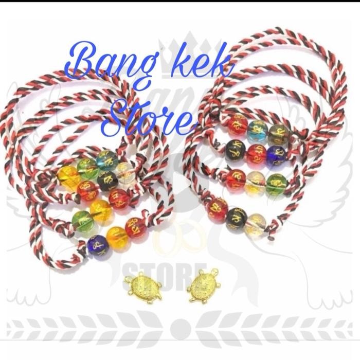 

New Gelang Tridatu 3 Bola dengan Bonus Kura-Kura - Bracelets