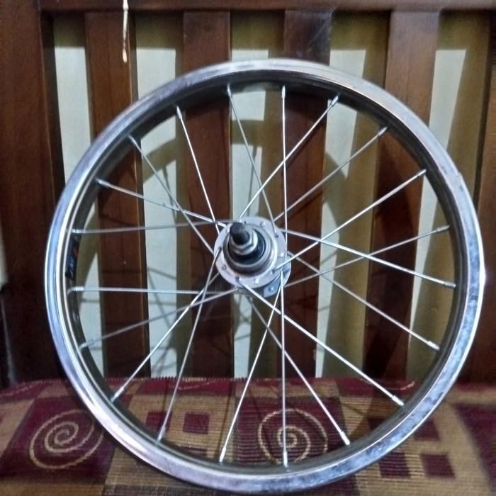 Velg sepeda anak 16 Besi depan
