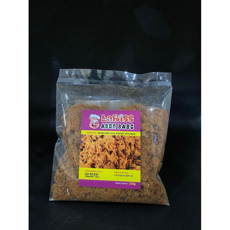 

Baru Abon Babi Lariss 100Gr Original Gurih Halal Non Msg