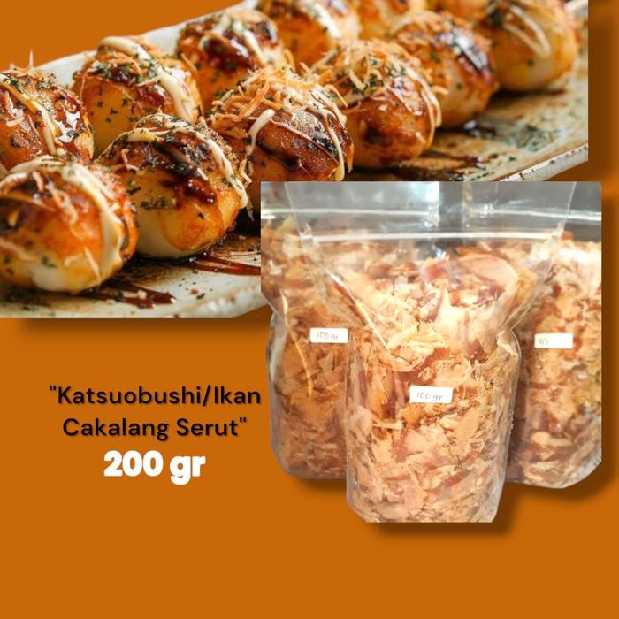 

Baru Katsuobushi Ikan Cakalang Serut Grade A 200Gr Premium Halal
