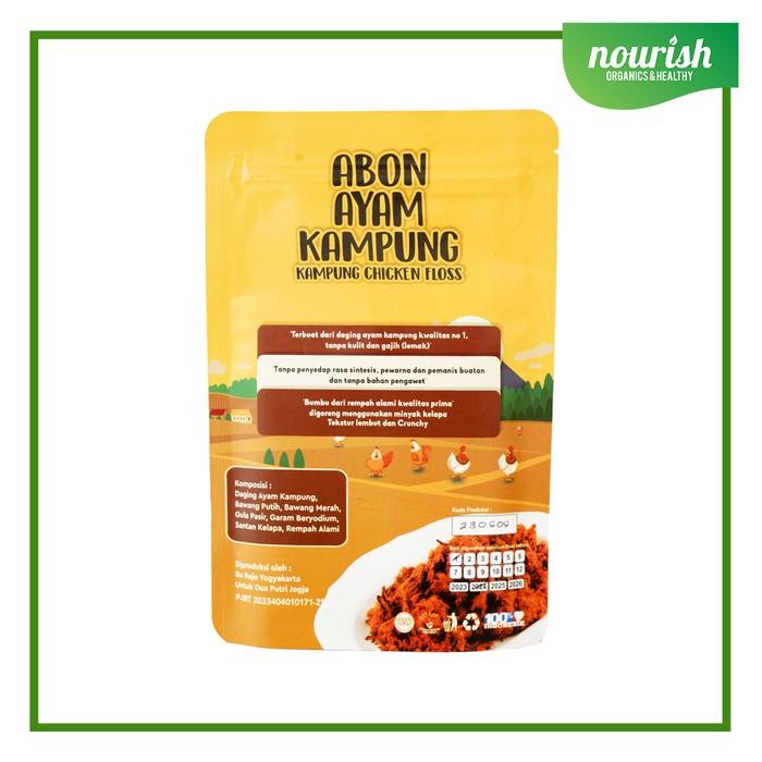 

Baru Nafisa Abon Ayam Kampung Halal Tanpa Msg & Pengawet 50G