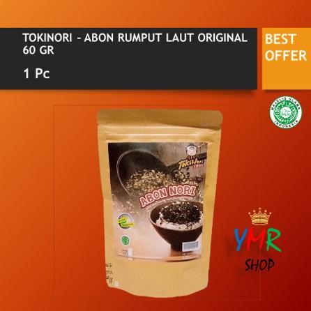 

Baru Tokinori Abon Nori Topping Seaweed 60Gr - Taburan Rumput Laut Original