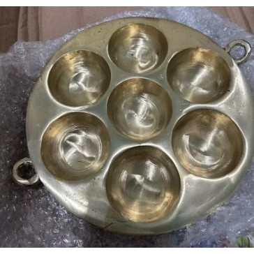 cetakan kue cubit kuningan / cetakan kue corobikan / cetakan carabikang kuningan asli