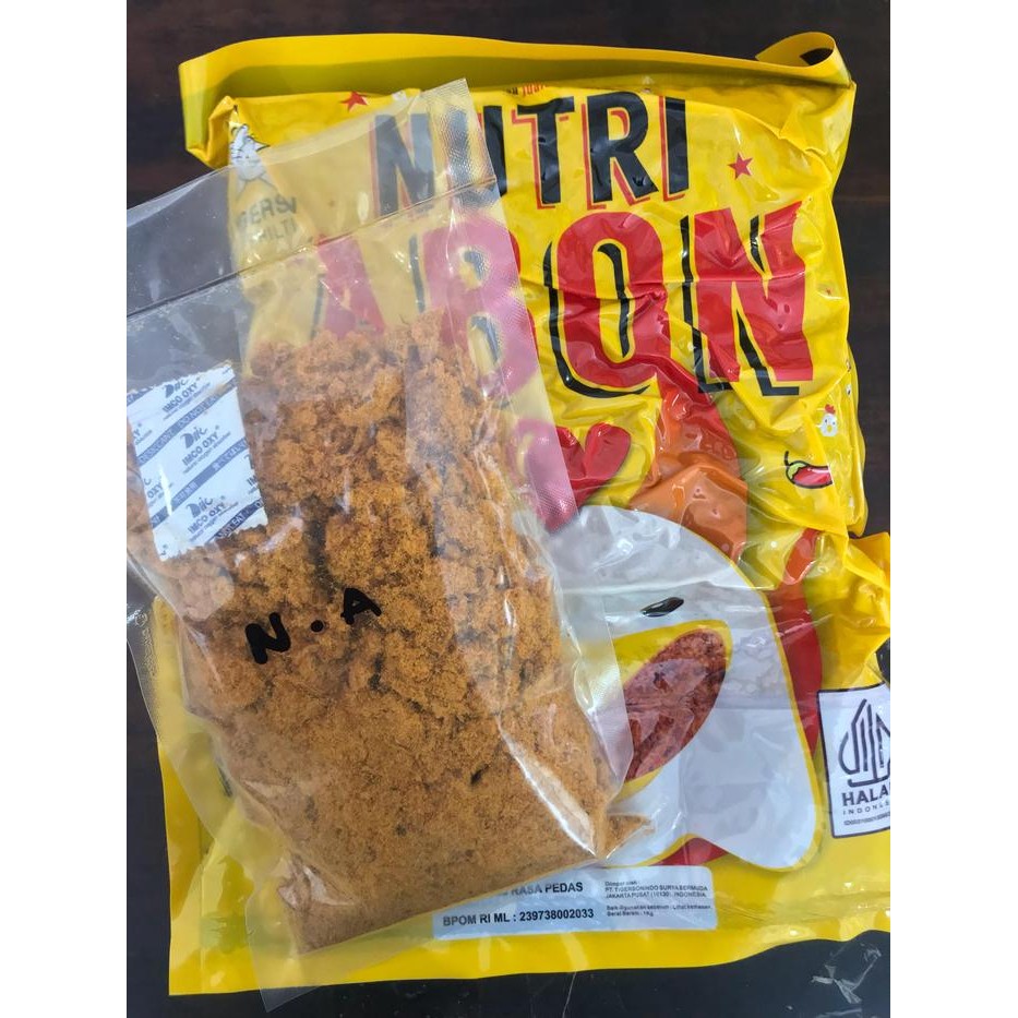

Baru Nutri Abon Ayam Spicy Repack 200Gr Chicken Floss Halal