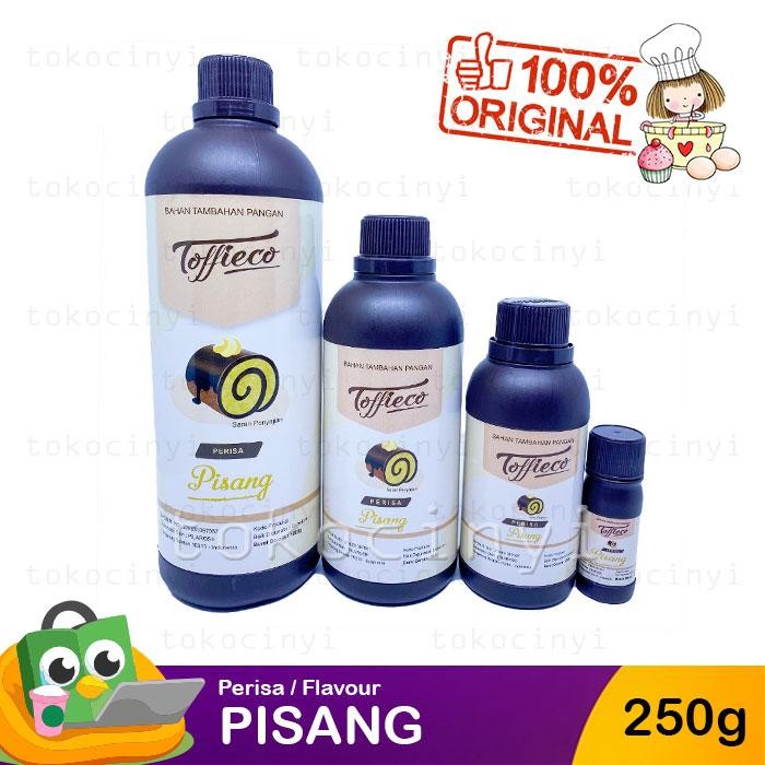 

LEZAT- Toffieco Flavour / Perisa - Pisang / Banana 250 Gr