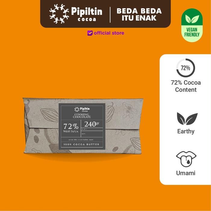 

LEZAT- Pipiltin Cocoa Baking - Couverture Chocolate Papua 72%