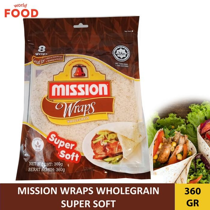 

LEZAT- Mission Wraps Wholegrain Super Soft