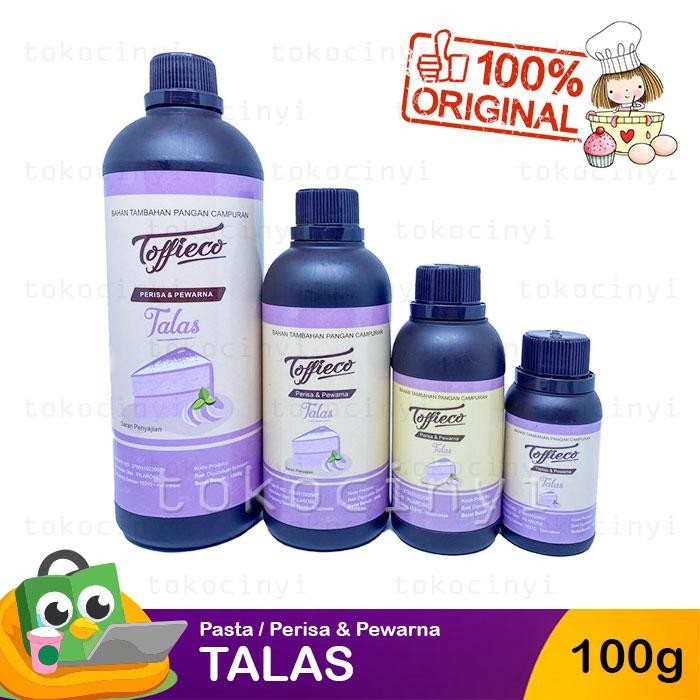

LEZAT- Toffieco Pasta Perisa & Pewarna - Talas 100Gr