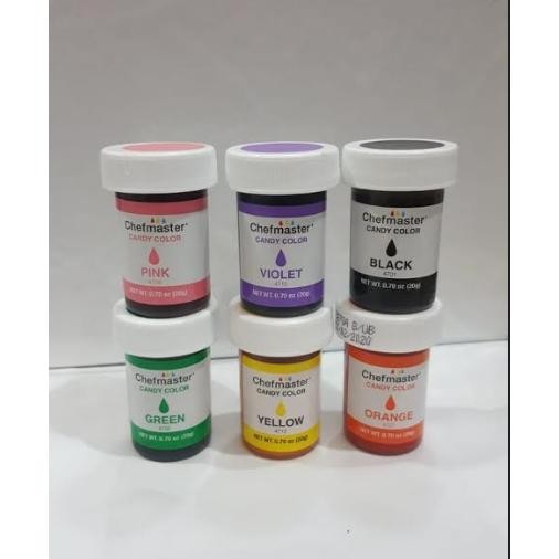 

LEZAT- Chefmaster Candy Color Oil Base Coloring Pewarna Coklat Import