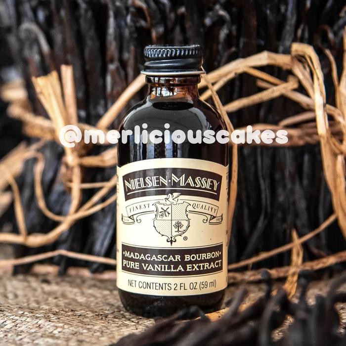 

LEZAT- 60 Ml / 2 Oz Neilsen Massey Madagascar Bourbon Pure Vanilla Extract Ekstrak Vanilla