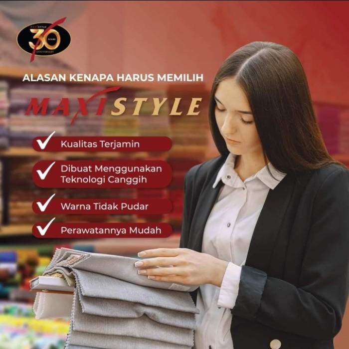 ADA KAIN SERASI MAXISTYLE BAHAN SERAGAM MAHKAMAH AGUNG DAN PENGADILAN