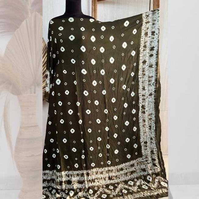 Kain Jumputan Palembang 3 Meter Navy Bahan Dasar Batik Couple Handmade