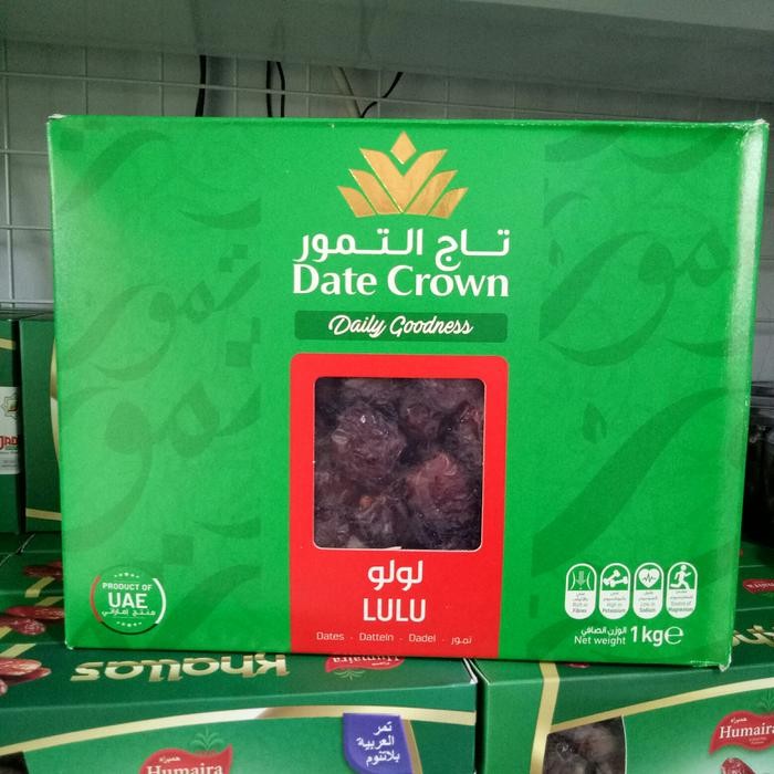 

NATURE- Kurma Date Crown Lulu 1 Kg Original