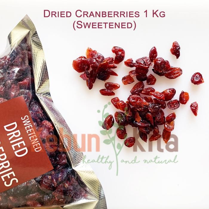 

NATURE- Dried Cranberries 1Kg (Cranberry Kering)