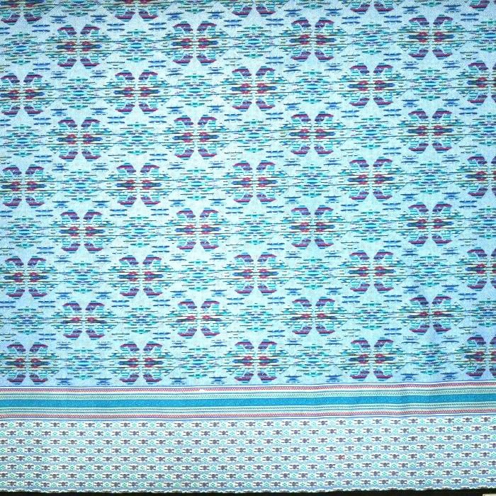 Kain Katun motif Tenun Bali 005/ Batik Meteran/ Batik Katun