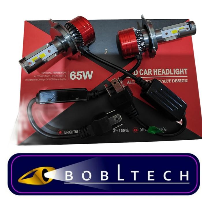 BOBLTECH Lampu Mobil Led H4 M1NI 20000LM Car