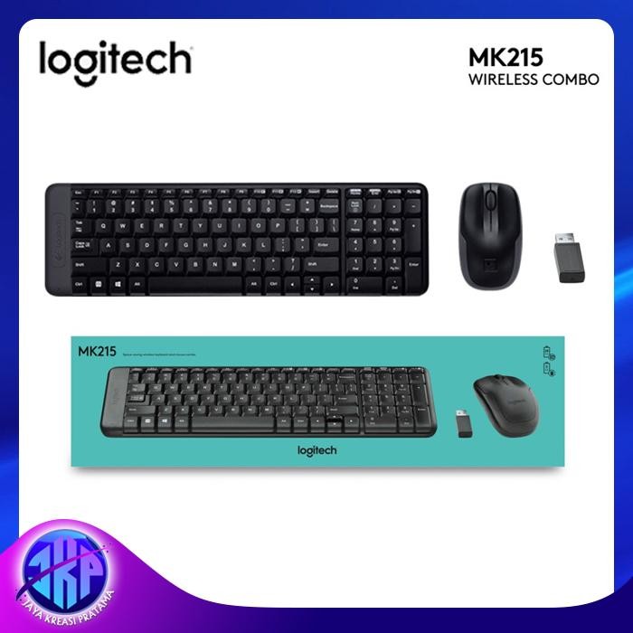 Logitech Mk215 Wireless Keyboard Mouse