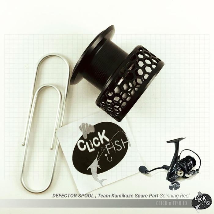 DISKON DEFECTOR 2500 HONEYCOMB SPOOL - T. Kamikaze Spare Part - Spinning Reel