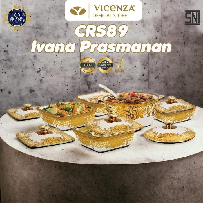 Tersedia Vicenza Crs89 Gemini Set Prasmanan Ivana Stainless