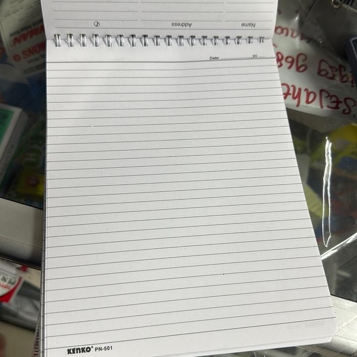 

Kenko Pocket Note Spiral Pn-501 Besar Per Pc