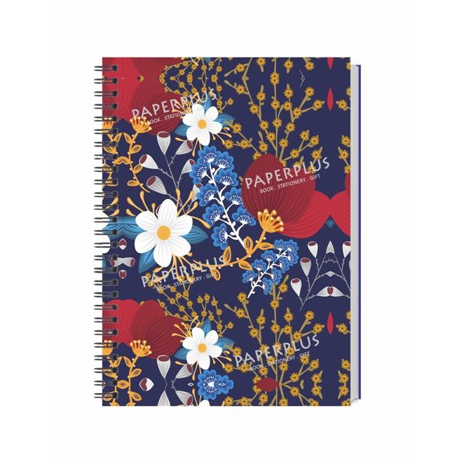 

Melayani Faktur Pajak! Spiral Notebook A5 Polos Bunga Darkblue