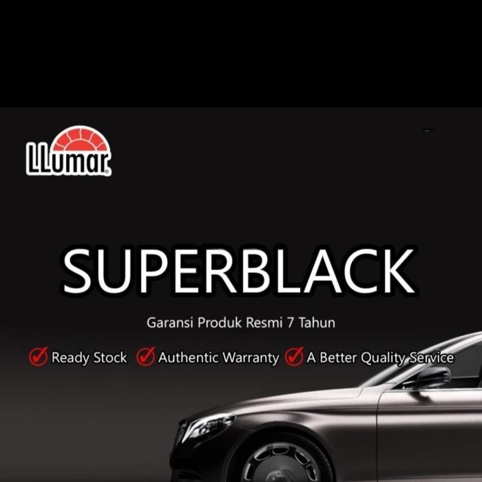 Kaca Film Llumar Super Black 40% Kaca Depan Mobil Plus Pasang