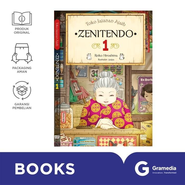 

Novel Toko Jajanan Ajaib Zenitendo 1 (Reiko Hiroshima)