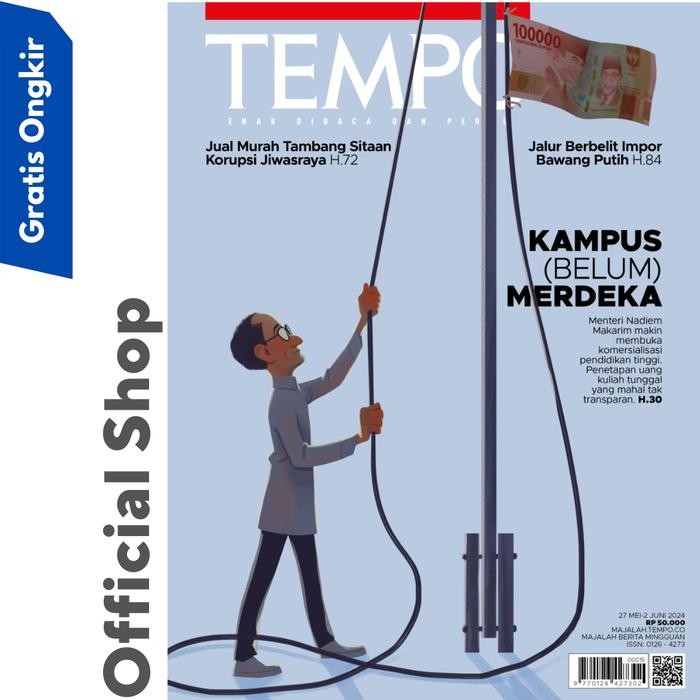 

Majalah Tempo Ed 5315 KAMPUS BELUM MERDEKA ( 27 Mei 2024 )