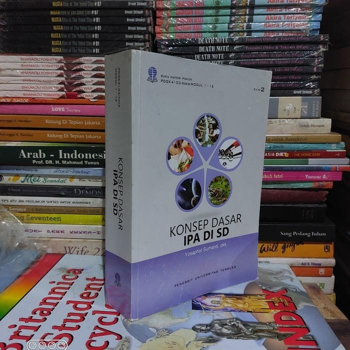 

Buku Original KONSEP DASAR IPA DI SD EDISI 2 Yosaphat Sumardi,dkk Beka
