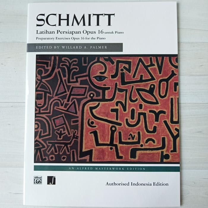 

Schmitt Op 16 / Opus 16 Preparatory Exercises Buku Piano Latihan Jari