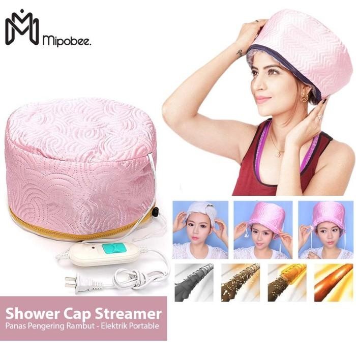

Shower Cap Streamer Panas Pengering Rambut - Elektrik Portable - ALAT KECANTIKAN