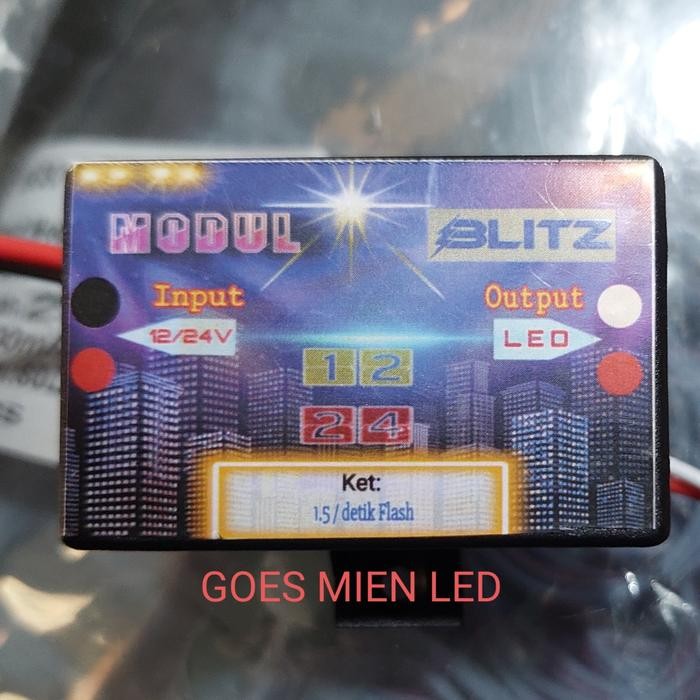 modul lampu led kilat / blitz pesawat