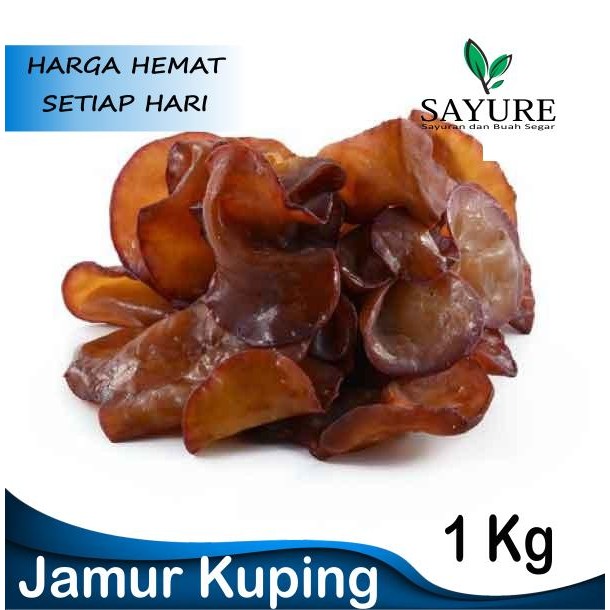 

LUXEHEALTH- Jamur Kuping Basah Segar 1 Kg
