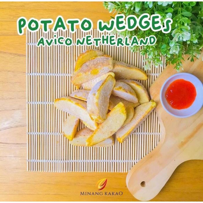 

LUXEHEALTH- Kentang Goreng/Potato Mega Wedges/Aviko/Frozen Food Premium - 2,5 Kg