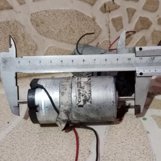 Dinamo 24vdc - 5000rpm DC MOTOR AS DOUBLE Brand : Canon