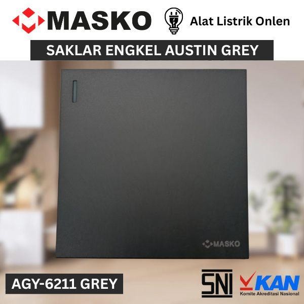 PJ MASKO INBOW SAKLAR ENGKEL AUSTIN GREY (AGY-6211) AUSTIN SAKLAR TUNGGAL GREY SINGLE SNI