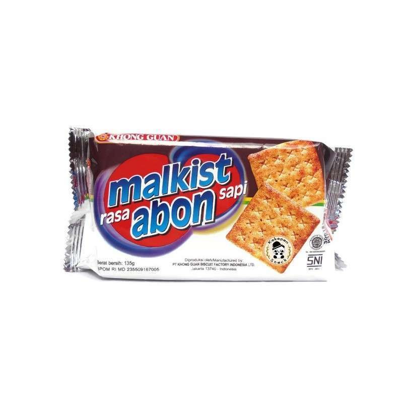 

Khong Guan Malkist Abon Sapi 135G