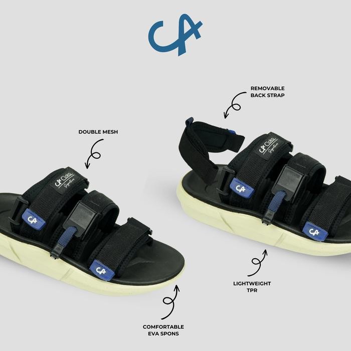 Sandal Pria Traveling Casual Slip On Gunung Anti Slip - Cloka Othello