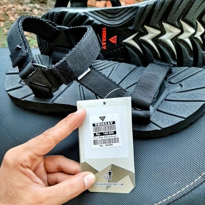 Sandal Gunung Adventure Original Hijau Army - Sandal Hiking - Triglav