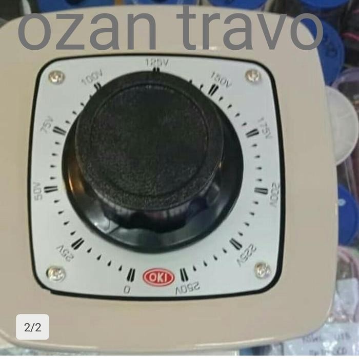 slide regulator oki 1000 watt type TDGC2 1KVA