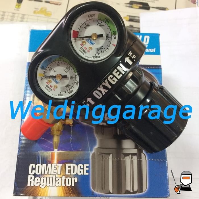 Regulator Oxygen CigWeld Comet Edge VI 400 kPa - Cigweld 301531