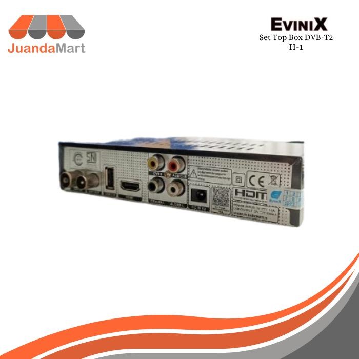 Siap Kirim Set Top Box Stb Digital Dvb-T2 / Dvb-C Evinix H-1
