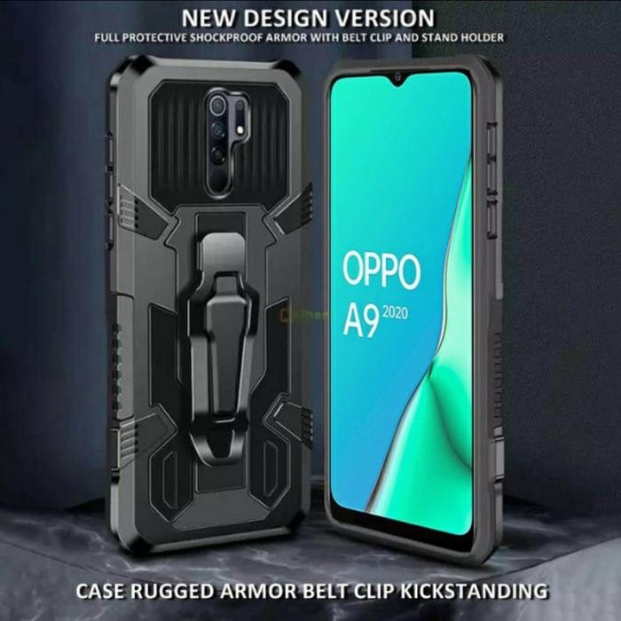 Oppo A9 2020/A5 2020 Case Standing Cover Case Army Robot
