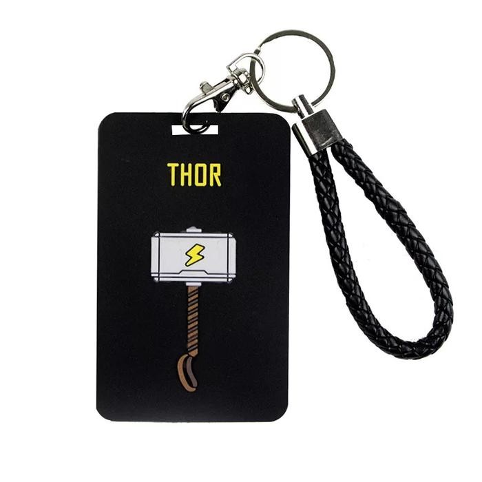 

Ready Id Card Holder Karakter Super Heroes Gantungan Kunci Lucu