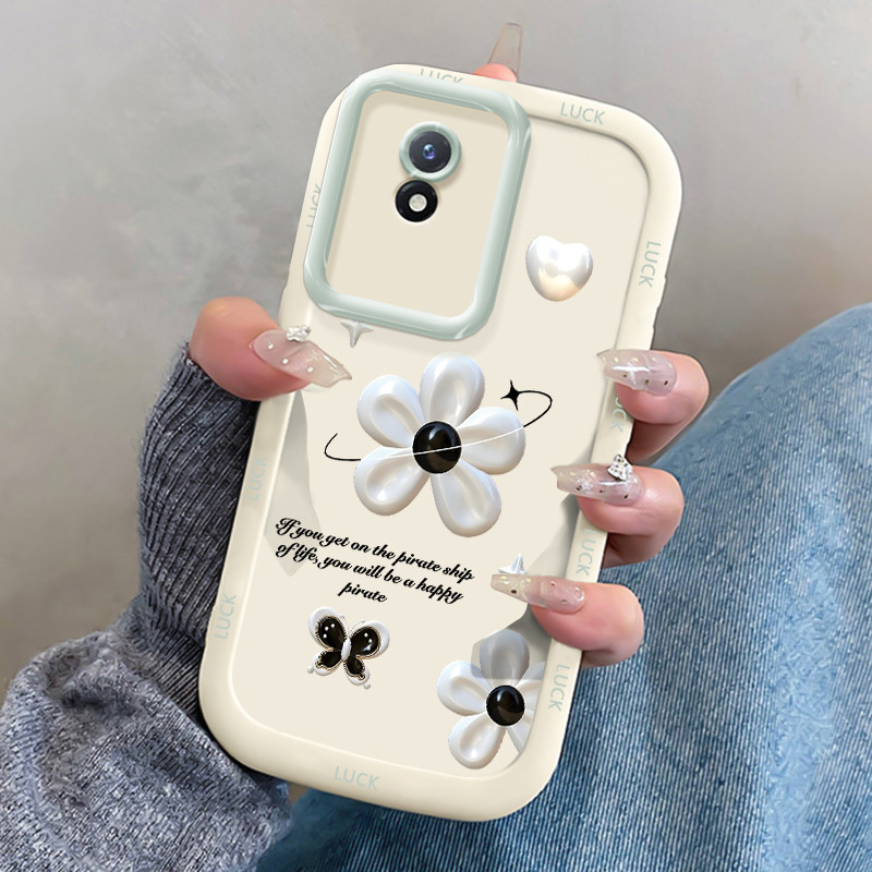 Casing Hp untuk VIVO Y02 Y02A Y02T Y11 2023 Case Casing HP Softcase Puff Kasing ponsel Drop silikon 