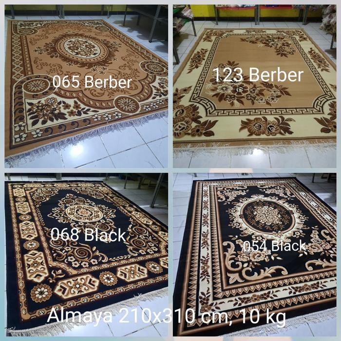 Karpet Permadani Besar Jumbo Klasik Almaya 210x310 cm