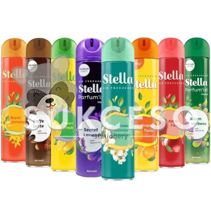 Pilihan- Stella Botol Semprotan Aroma 350Ml Pewangi Pengharum Ruangan Semprot