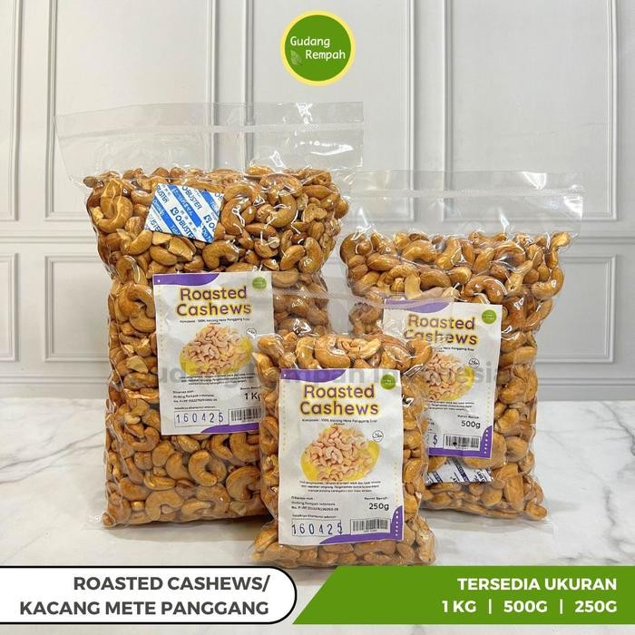 

Kacang MEDE Panggang / Mete Oven Panggang Matang Siap Makan / Premium UTUH